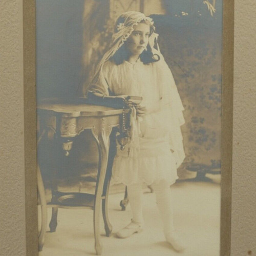Antique matted portrait - antique,