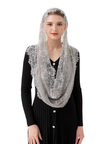 Spanish lace infinity mantilla - spanish,