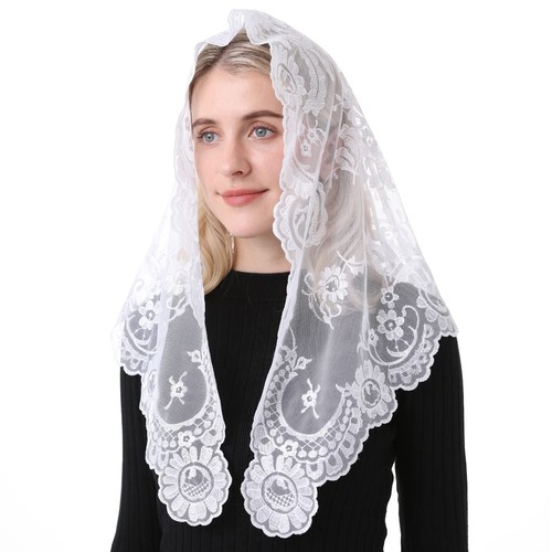 Embroidery lace veils catholic - lace,