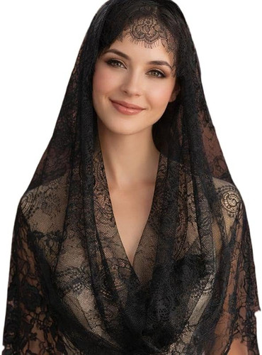 Catholic mantilla veil for - catholic,