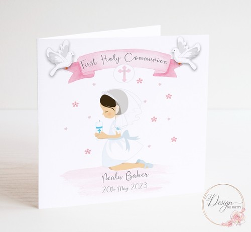 Girls first holy - first, communion