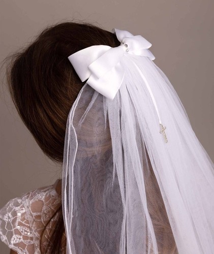 Girls two tier veil first - tier,